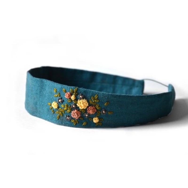 Turban chun thêu tay