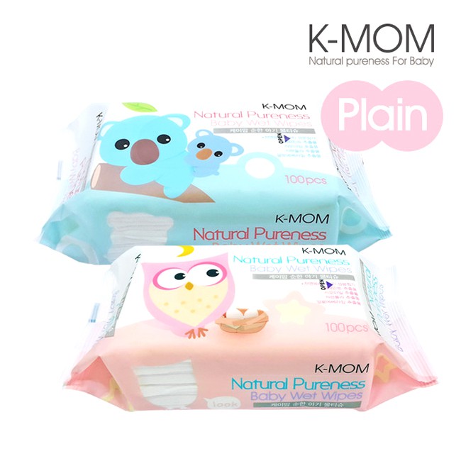 Combo 3 hộp KHĂN ƯỚT CAO CẤP K-MOM HÀN QUỐC (100c) KM13110