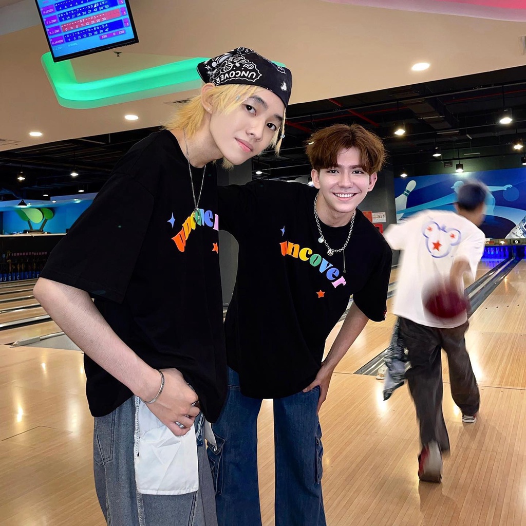 Áo thun local brand Uncover basic colorful , áo phông from rộng unisex , basic tee oversize nam nữ - Gin store