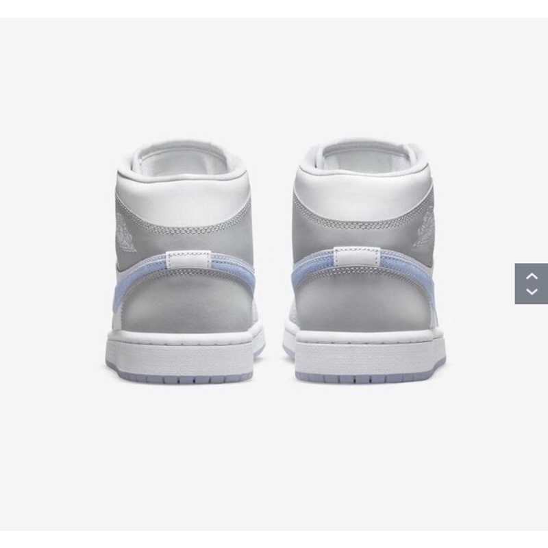 Giày Nike Air Jordan 1 Mid Wolf Grey Aluminum