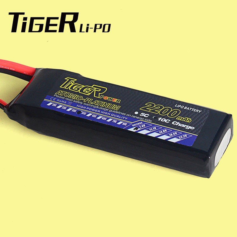 ☼pin lipo 2s 2200 30c cho đồ chơi điều khiển RC