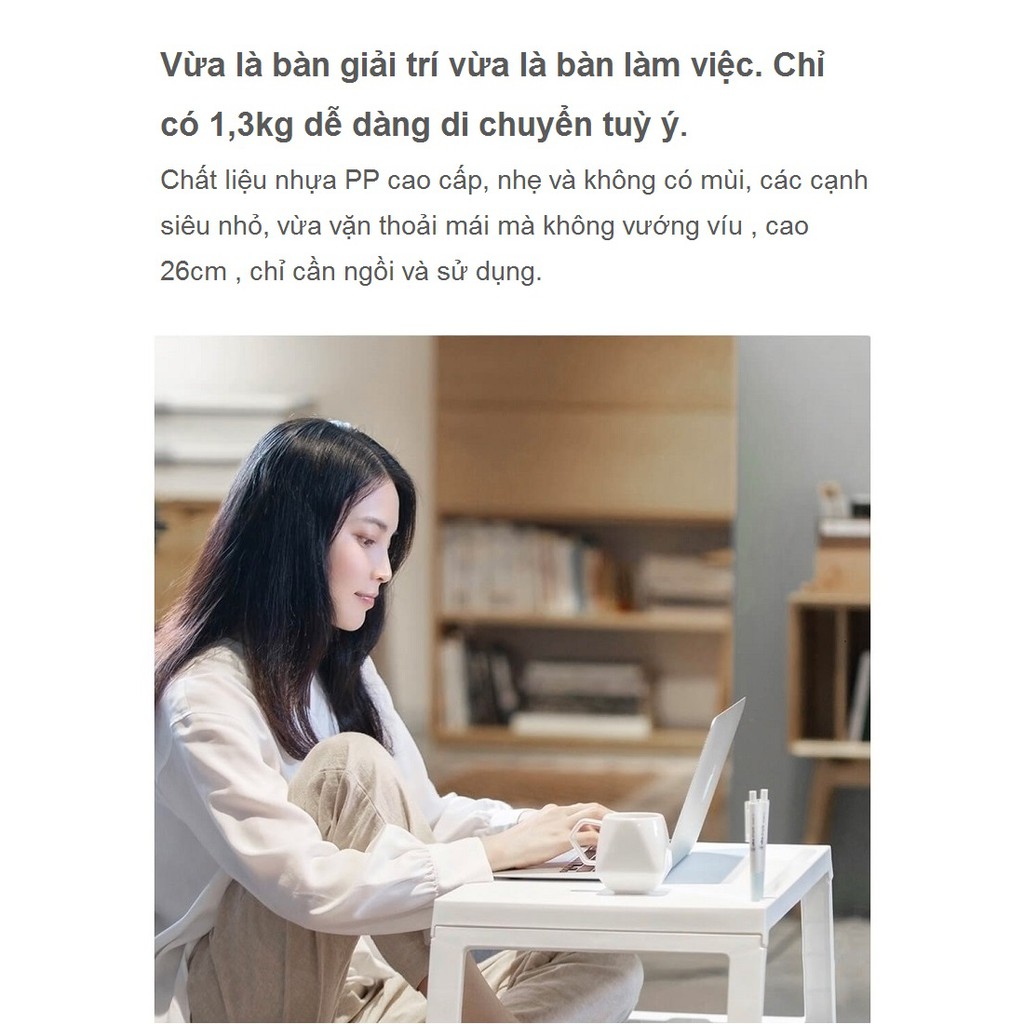 Bàn gấp Xiaomi kiểu Nhật Jazy JZ0021 | BigBuy360 - bigbuy360.vn