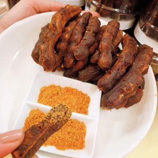 Chùm ruột muối tôm+ me lào 1 nắng kèm muối