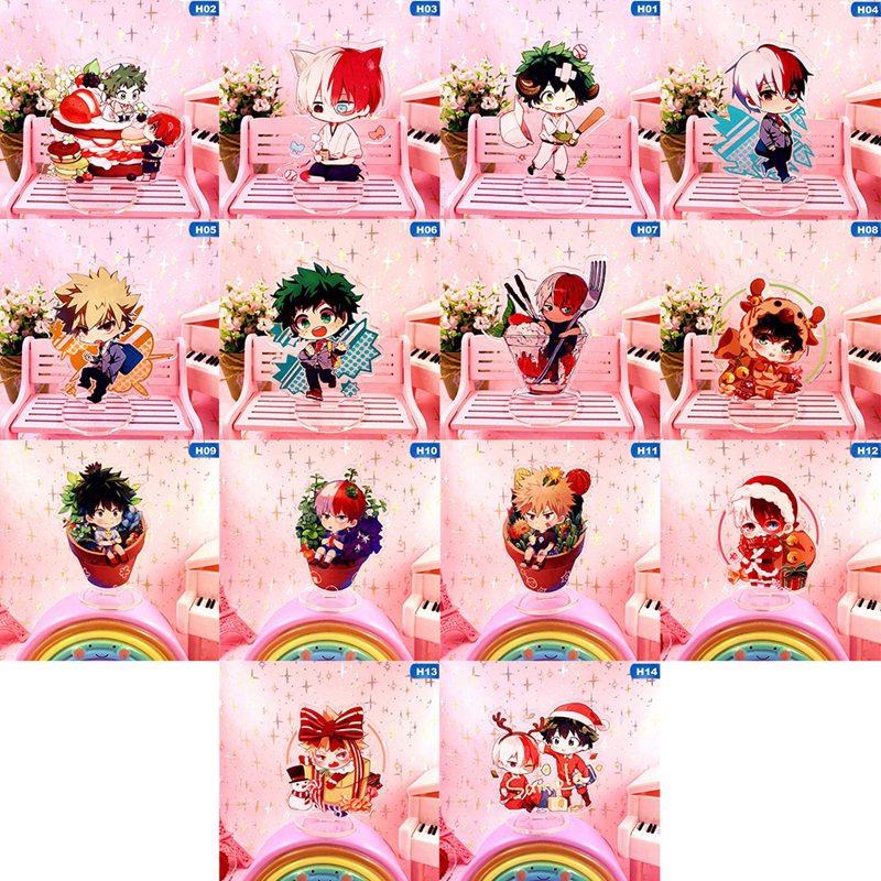 Mô hình nhân vật Anime My Hero Academia izuku shoto katsuki cao cấp