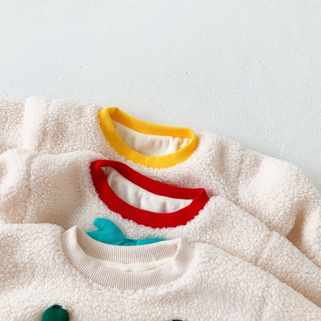 Set Áo Liền Quần + Quần Legging In Họa Tiết Hoạt Hình Dễ Thương Cho Bé