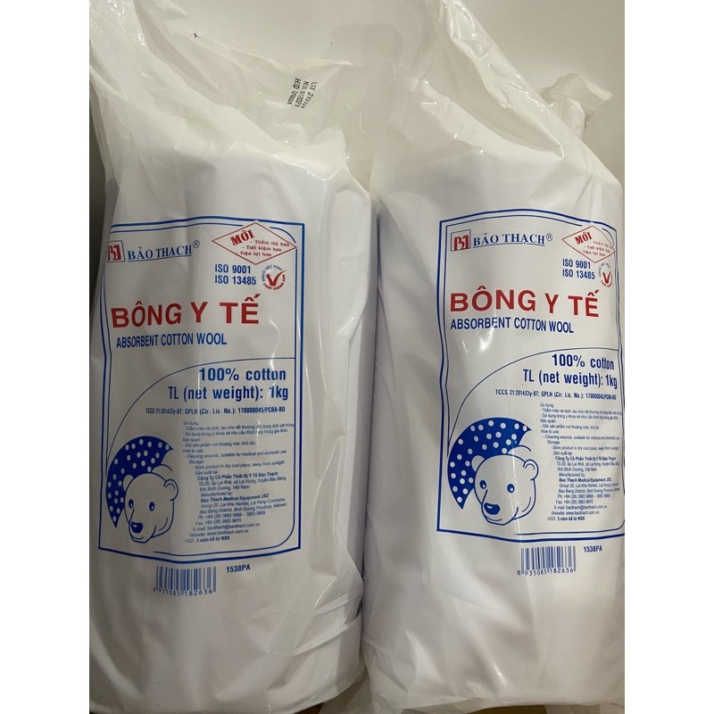 Bông y tế Bảo Thạch 1kg