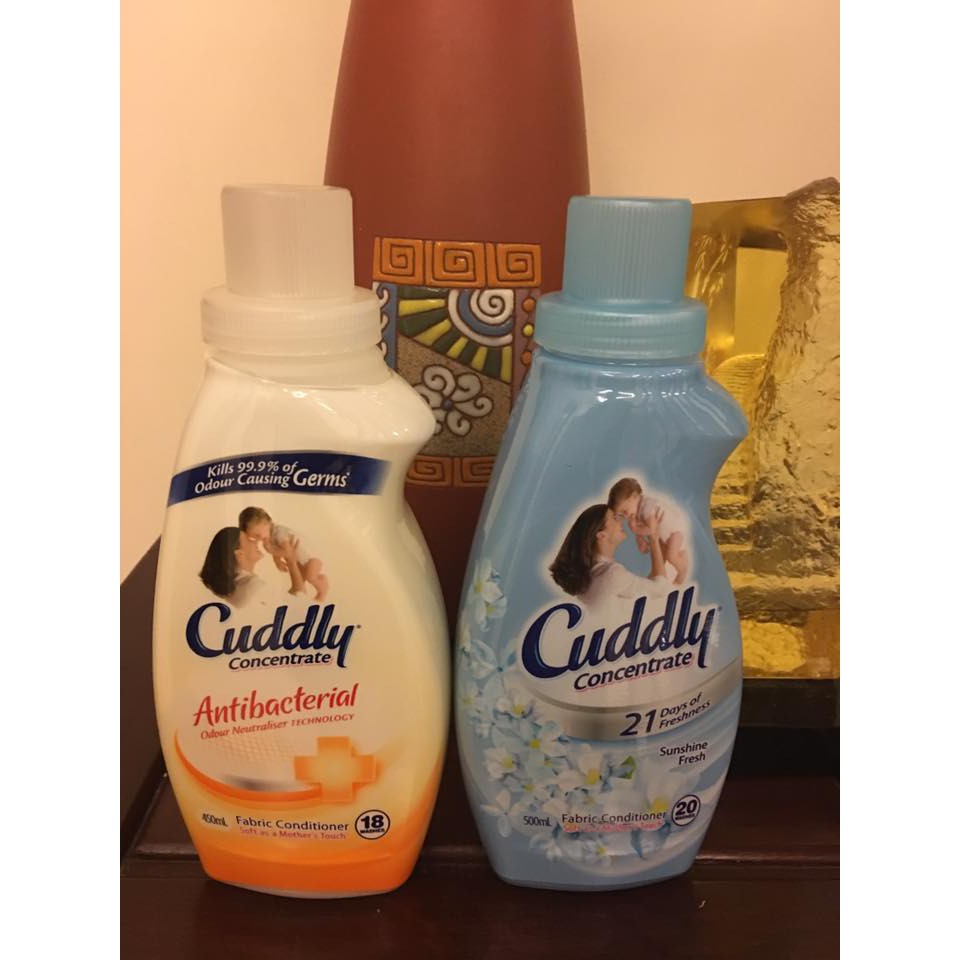 Nước xả vải đậm đặc Cuddly Úc