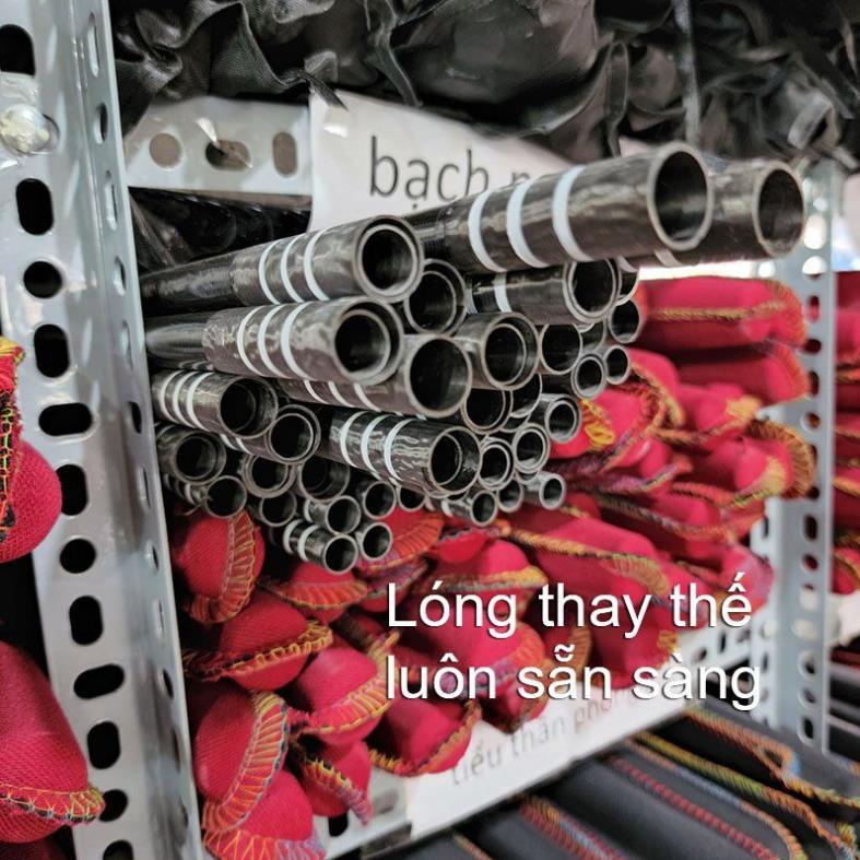 Cần câu tay Bạch Ngọc 6H phôi carbon xoắn - Tặng kèm 1 ngọn phụ