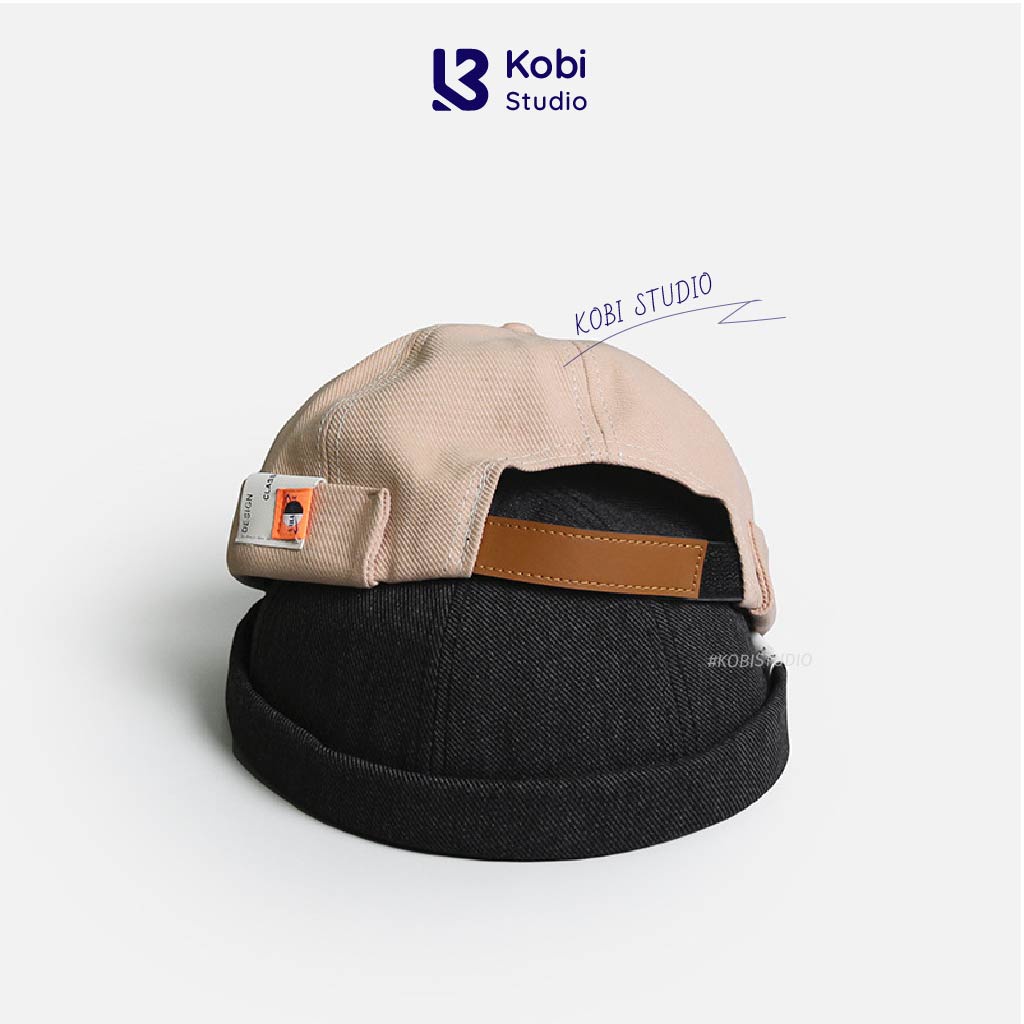 Mũ Nồi Beret KOBI Cao Cấp, Mũ Tròn Beanie Nam Nữ Hàn Quốc hip hop đường phố phong cách cá tính