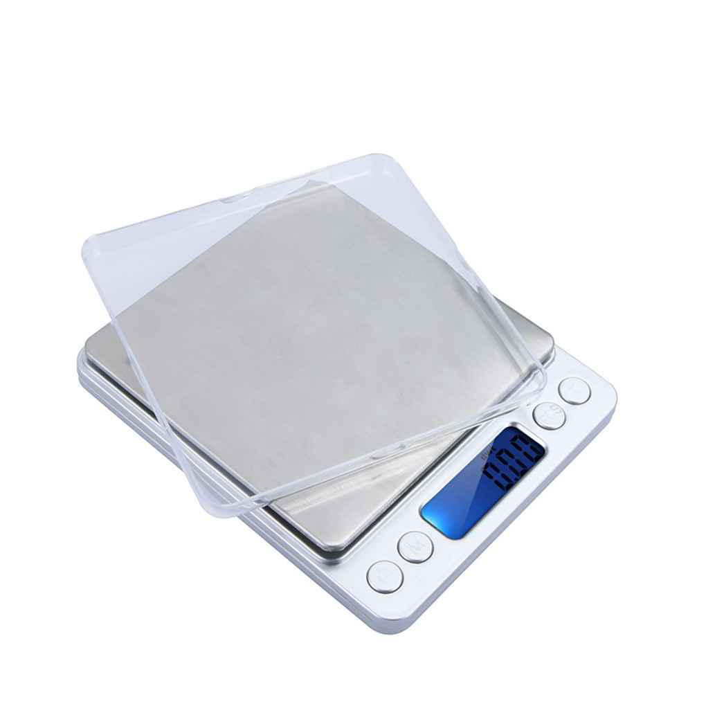 Cân Trang Sức Điện Tử Độ Chính Xác Cao 2 Khay 2 Ngăn WH-I2000 300g x 0 01g 2000g x 0