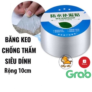 Băng keo chống thấm dính mái nhà 10cm chống nuốc dột rò rỉ hoặc trời mưa bản rộng GD159