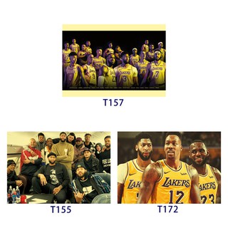 Hình dán trang trí ký túc xá áp phích NBA trí áo thun