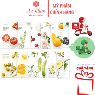 Mặt Nạ Dưỡng Da Cấp Ẩm Nature Republic Real Nature Mask Sheet Acaiberry An Nhiên Cosmetic