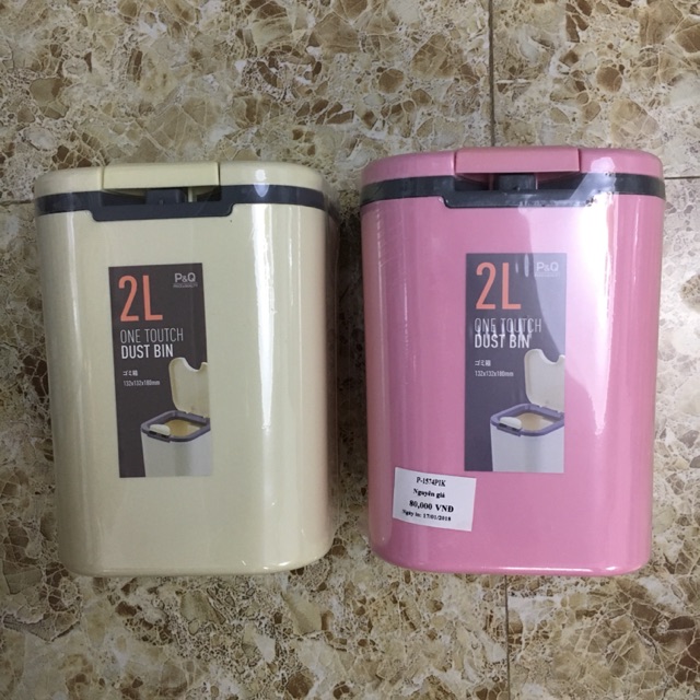 Thùng rác mini Lock&lock 2 lít