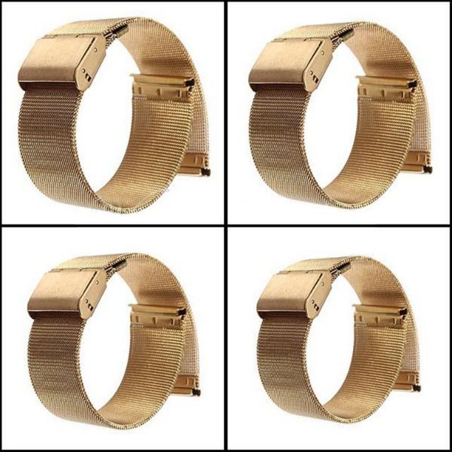 Dây Đồng Hồ ♥️FREESHIP♥️ Giảm 10k khi nhập mã  Thép Không Gỉ Size 18mm 20mm 22mm 24mm