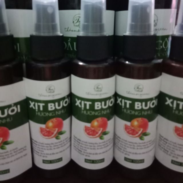 Xịt bưởi  kích mọc tóc