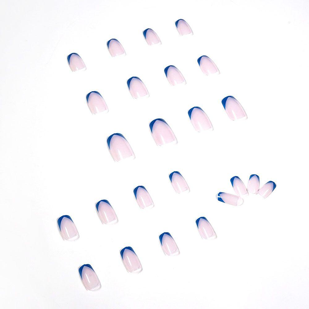 XIANTIN Bộ Móng Tay Giả Đầu Vuông Che Phủ Toàn Diện Tháo Rời Được