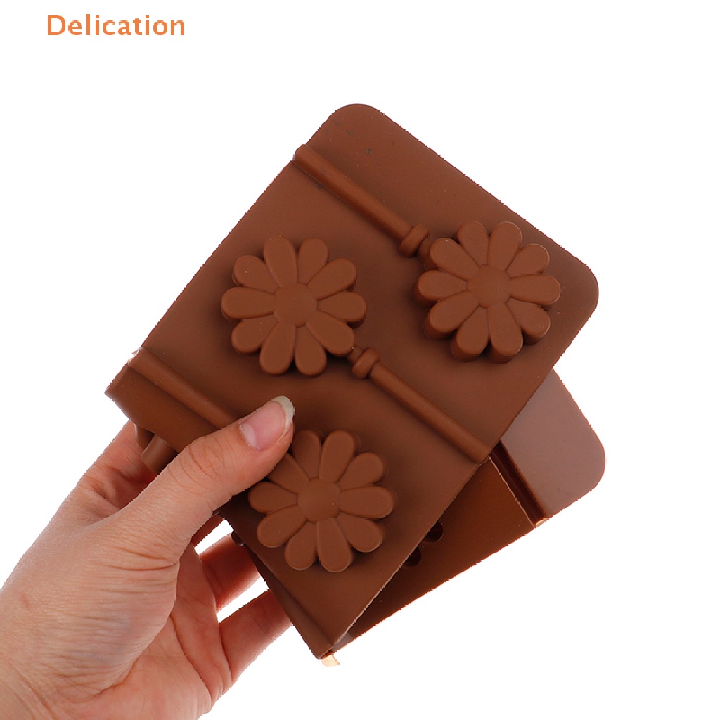 Khuôn Silicone Làm Kẹo Mút / Xà Phòng / Kẹo Socola Tiện Dụng