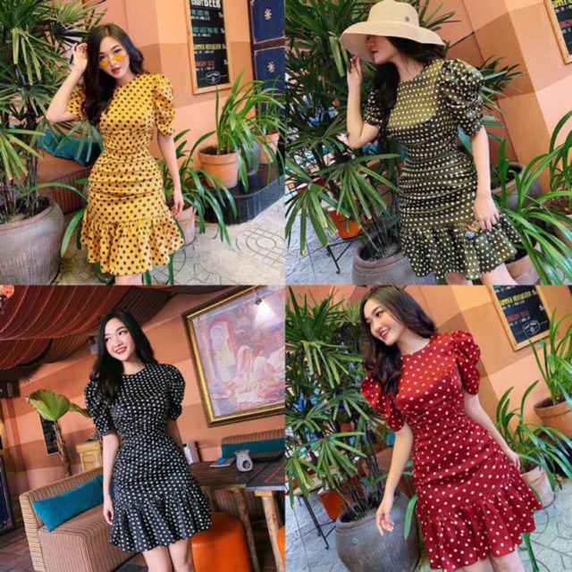 Bigsize Đầm bi đuôi cá D02