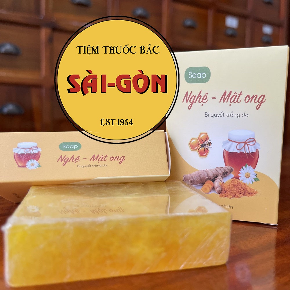 Xà bông nghệ mật ong giúp làm sạch sâu, da trắng sáng và mờ thâm sẹo 100gr