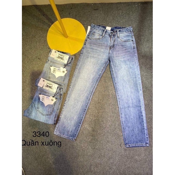 Quần Bò Xuông Nam Hàng Siêu Cấp