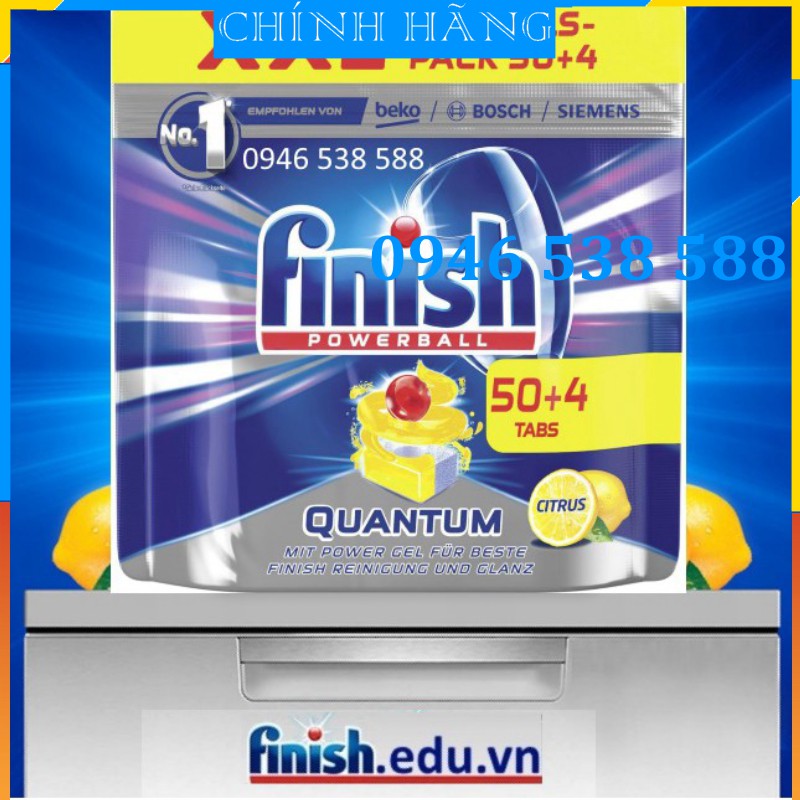 Viên Rửa bát Finish 54 viên