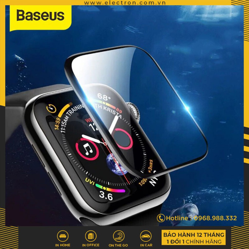 Kính cường lực Full viền 5 lớp chống trầy Baseus Full Screen Curved Tempered Glass
