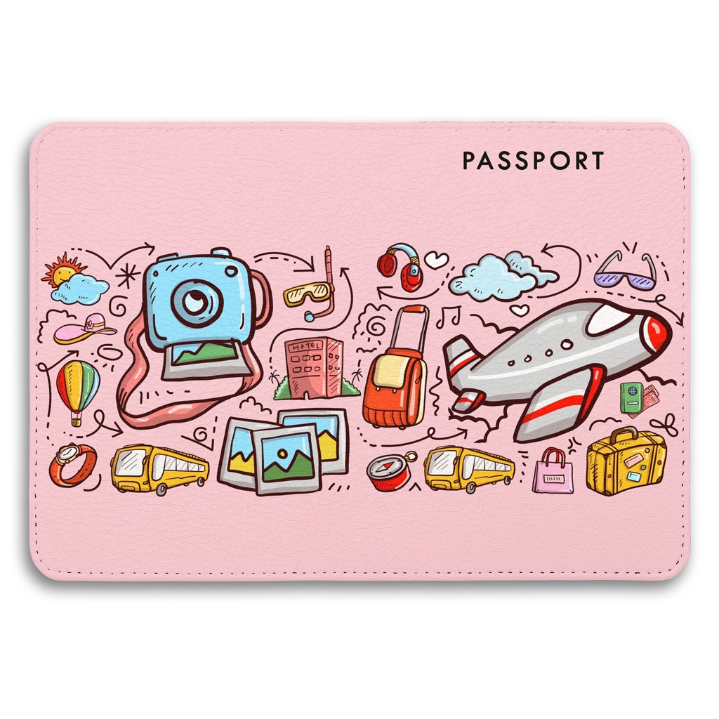 Bao Da Hộ Chiếu / Passport Du Lịch Nam - Nữ  Travelust - PPT141 STORMBREAKER