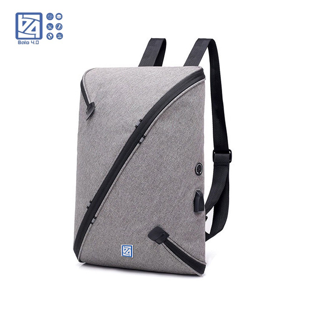 Balo laptop thiết kế boomerang đa năng cao cấp BALO4.0 - Hàng nhập khẩu