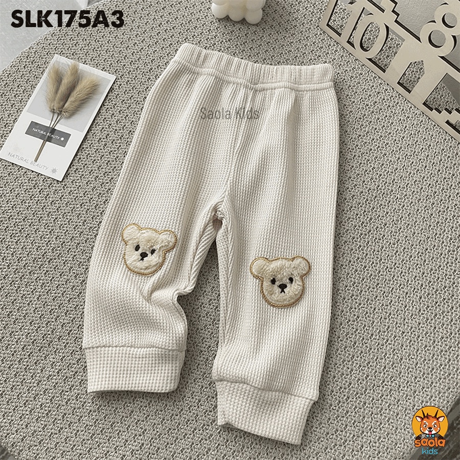 Quần mặc nhà cho bé trai, bé gái nhà Saola Kids - SLK175