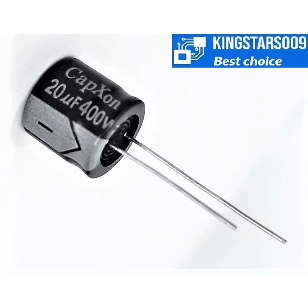 Tụ nhôm Capxon 20uF 400V Capxon capacitor