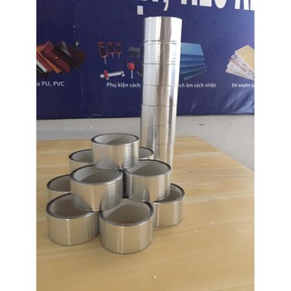 Cây 6 cuộn Băng Dính Bạc nhôm bảo ôn Vật tư điện lạnh chuyên dụng