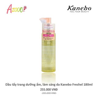 Dầu Tẩy Trang Kanebo Freshel Cleansing Oil 180ml