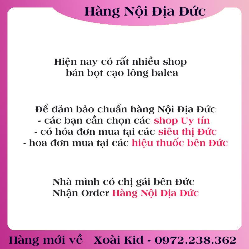 Kem dưỡng da sau cạo wax lông, ức chế mọc lông Balea Đức- Nội địa Đức Đủ Bill