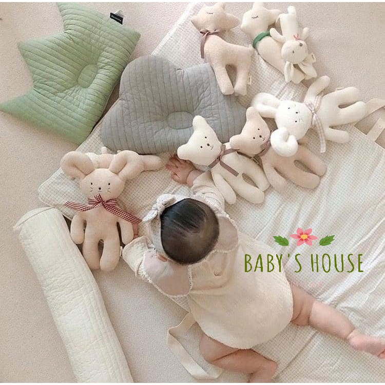 Thú bông organic cho bé ôm, đạo cụ chụp ảnh phong cách hàn quốc cho bé - Baby's House