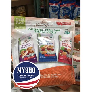 Hạt tổng hợp Organic Trail Mix Snack Packs chứng nhận hữu cơ USDA