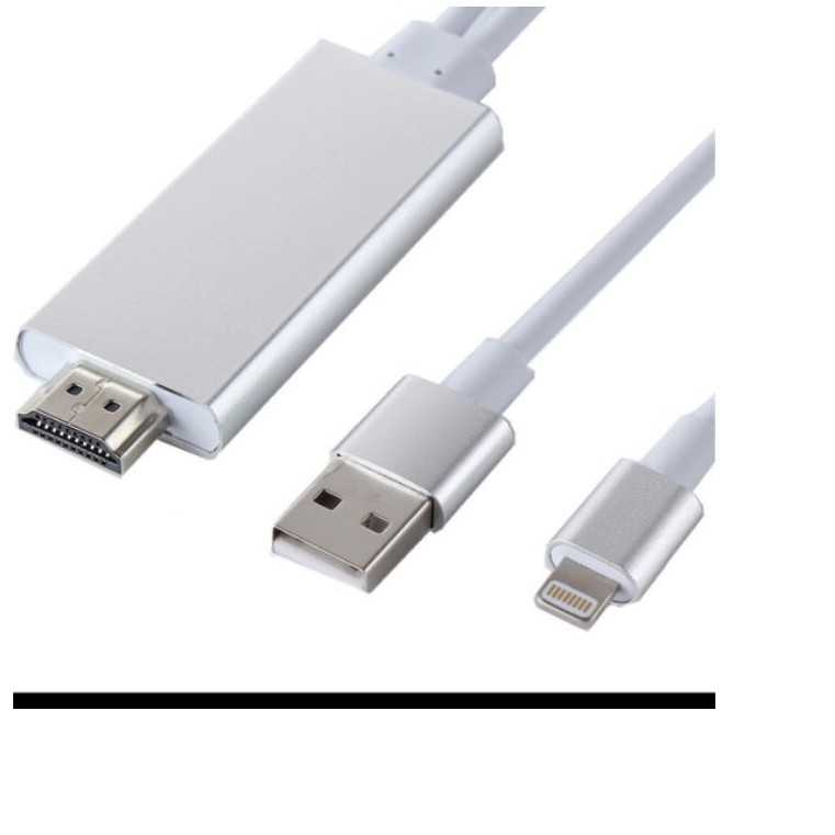 Dây chuyển đổi (HDTV) kết nối Iphone, Ipad (cổng lightning) với TV (cổng HDMI