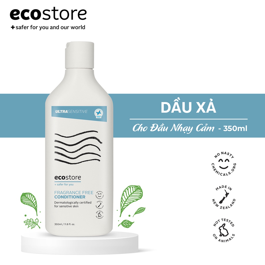 Ecostore Dầu xả dành cho da đầu nhạy cảm gốc thực vật 350ml (Ultra Sensitive Shampoo)