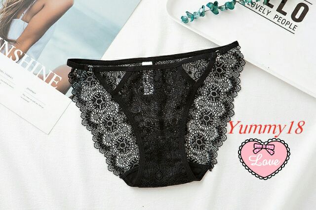 Quần chip ren mềm khoét hông sexy C83