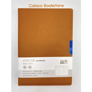 Sổ Tay Da Mịn B5 CONCISE Notebook No.18-35 (Đủ Màu)