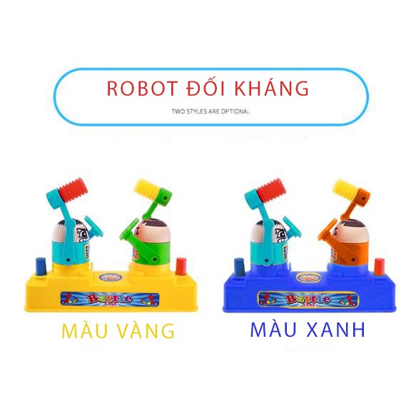 Đồ Chơi Game Robot Gõ Đầu Đối Kháng Trò Chơi Thú Vị Cho Bé