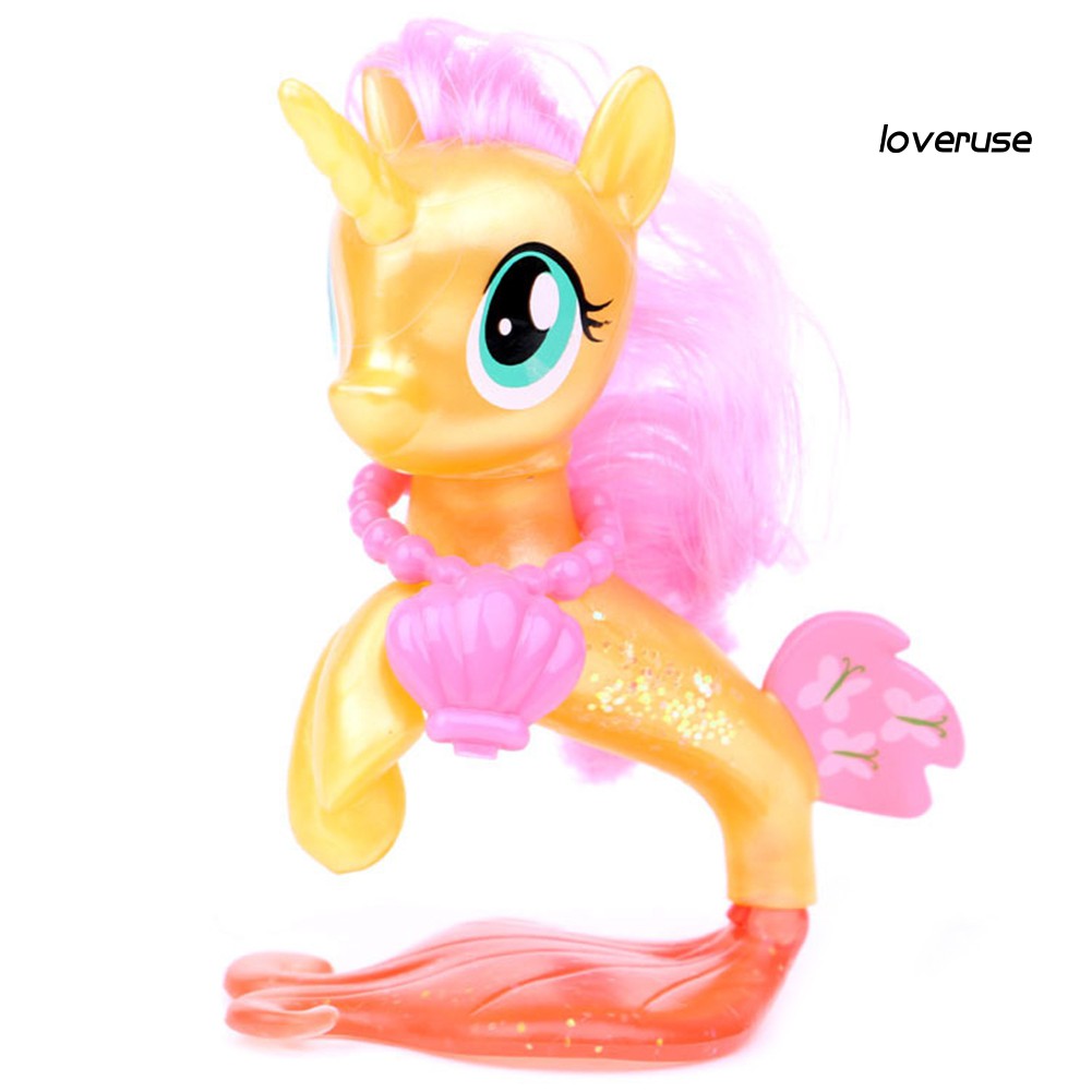 Kẹp Tóc Thiết Kế Đơn Giản Tiện Dụng♧Set 6 Đồ trang trí Nhân Vật Phim Hoạt Hình My Little Pony