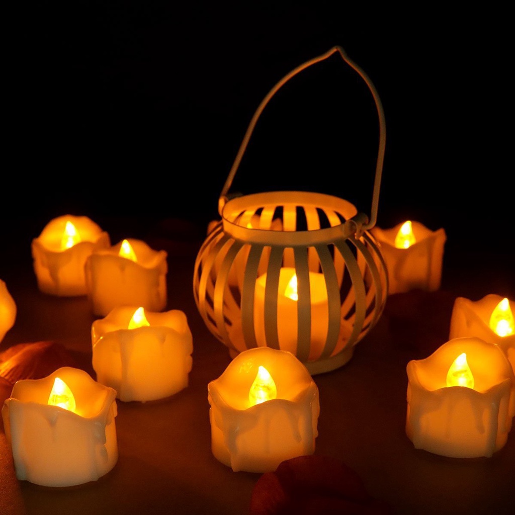 Đèn Led Trang Trí Hình Ngọn Nến Lãng Mạn