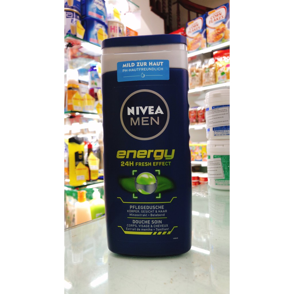 Sữa Tắm Gội Cho Nam Nivea Men  Đức