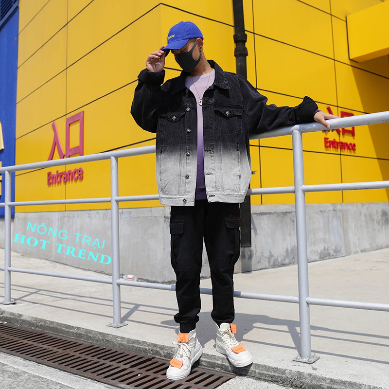 Áo bò, Áo khoác jean nam phong cách hoang dã hàn quốc mẫu trend hot nhất | BigBuy360 - bigbuy360.vn