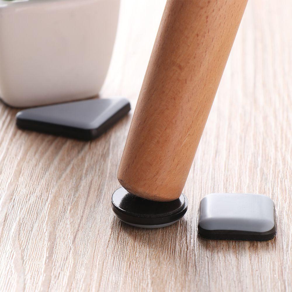 Set 4 Miếng Đệm Chân Ghế Tự Dính Chống Mài Mòn Dễ Di Chuyển