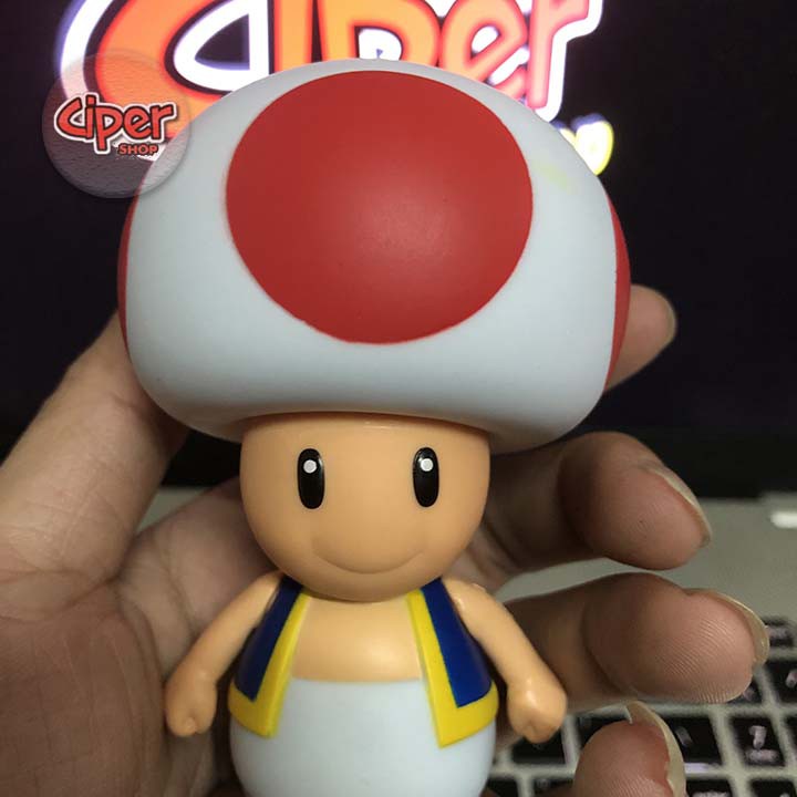 Mô hình Toad 12cm - Mô hình Mario - Figure Toad 12cm