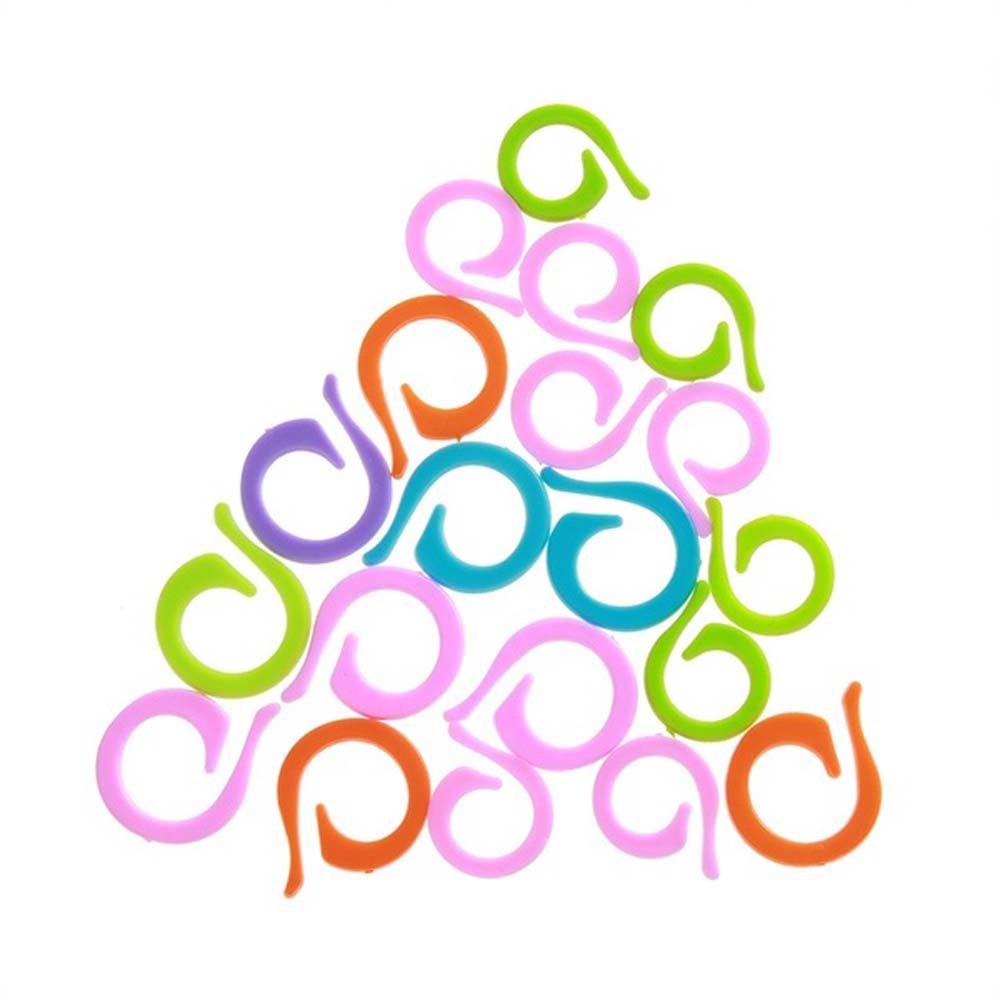 Kẹp đánh dấu cố định hỗ trợ đan móc len nhiều màu sắc tiện lợi