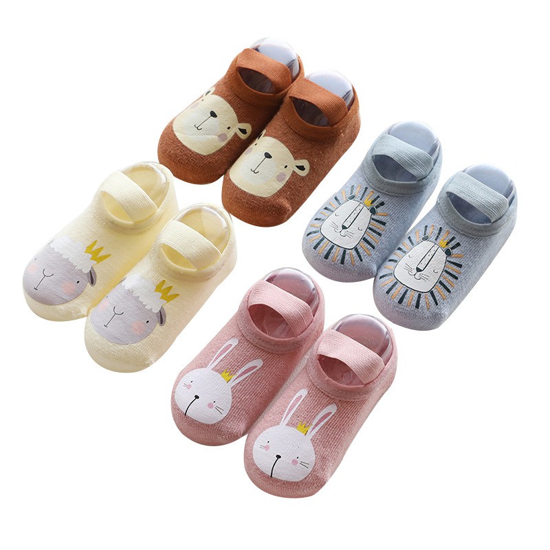 Tất hài chống tụt gót cho bé trai bé gái cực xinh phù hợp với bé từ 0-3 tuổi  loại xịn cao cấp