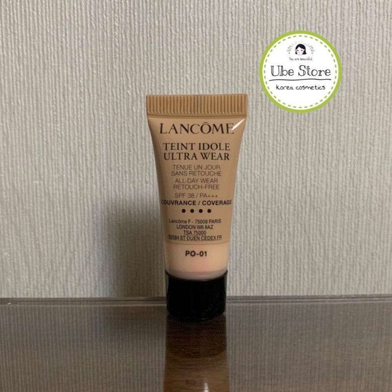 SAMPLE KEM NỀN LANCÔME TEINT IDOLE ULTRA WEAR #TONE_PO-01 5ML | BigBuy360 - bigbuy360.vn